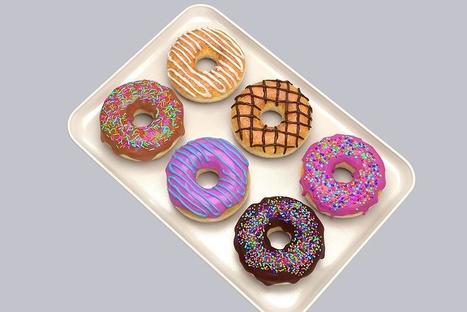 Donut  3D model 3