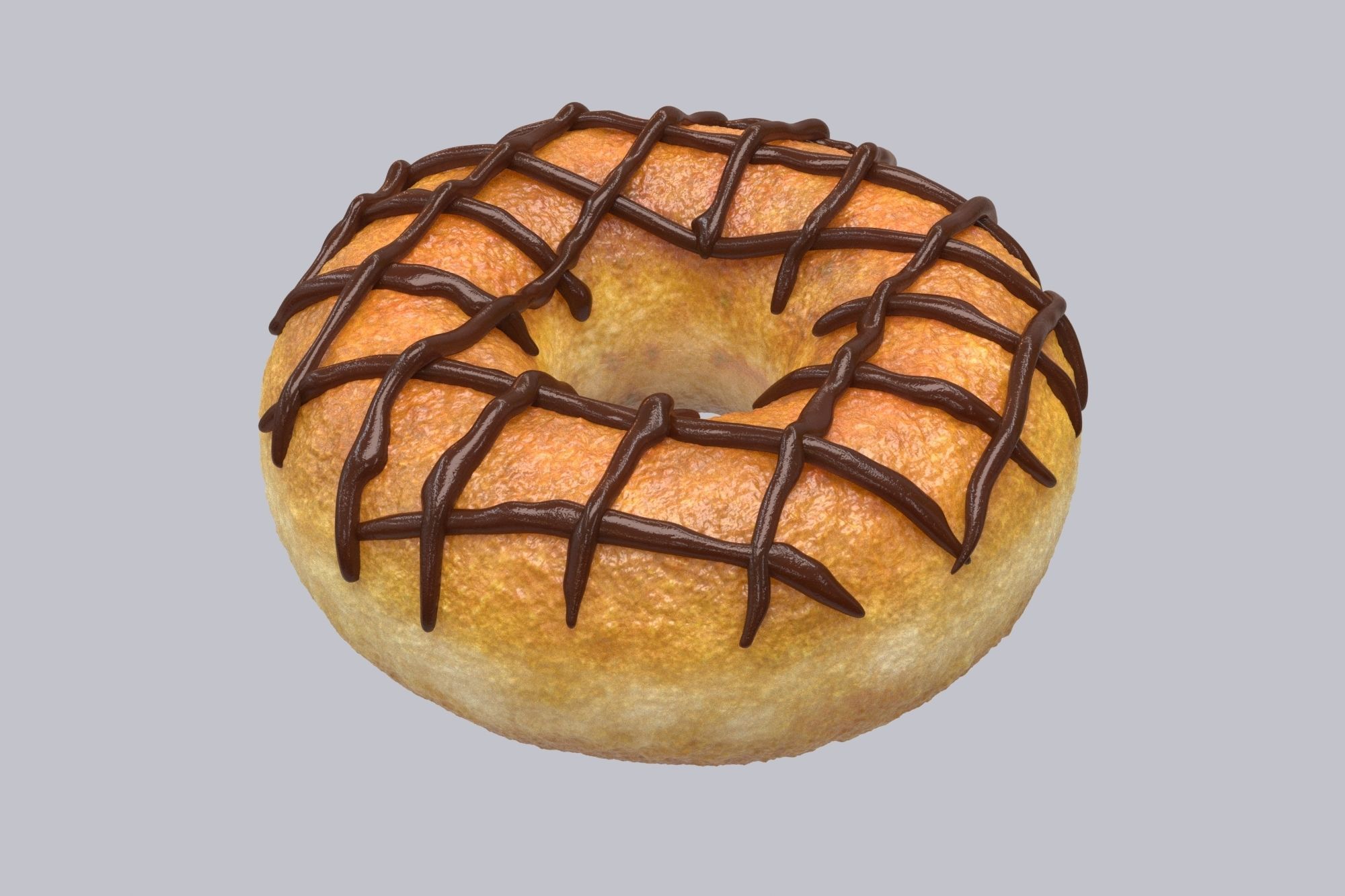 Donut  3D model_7