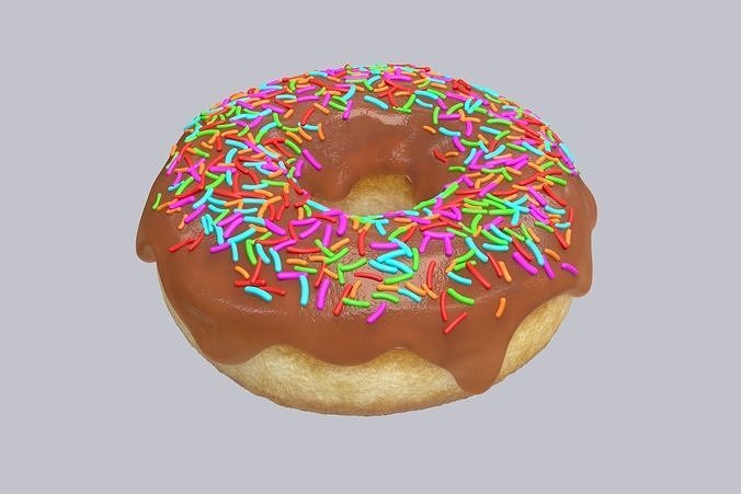 Donut  3D model 6