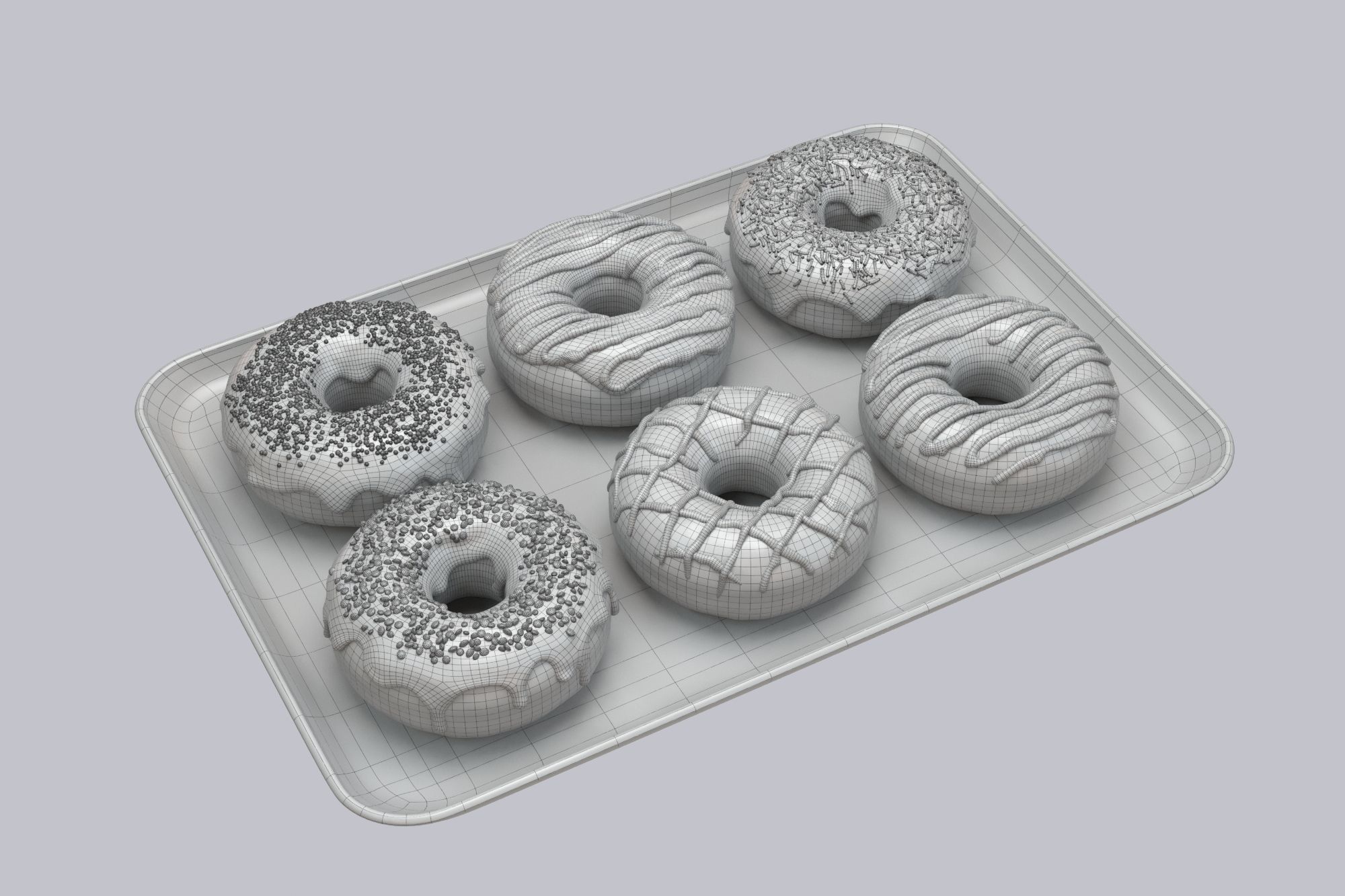Donut  3D model_10