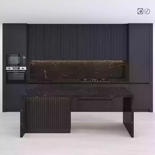 Modern kitchen with island 44