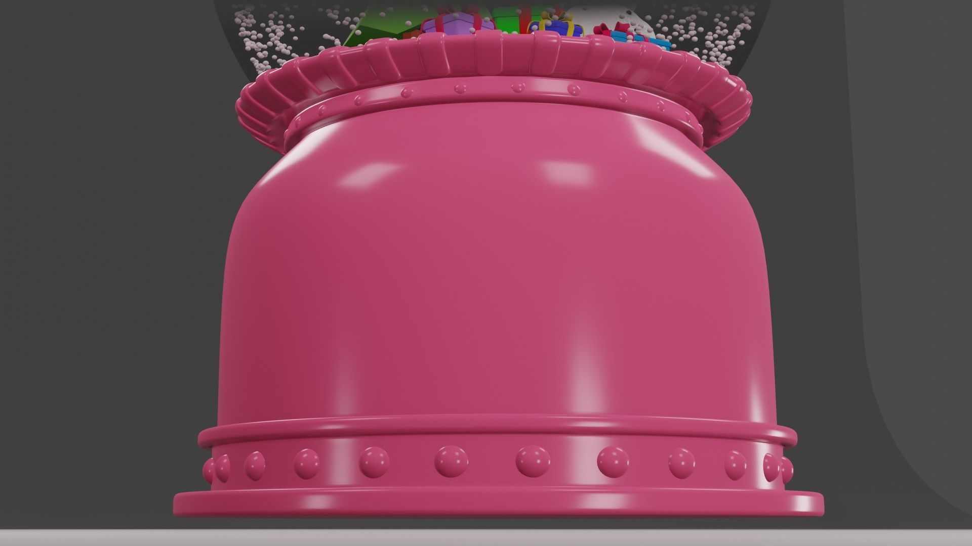 SnowGlobe Animation 3D model_10