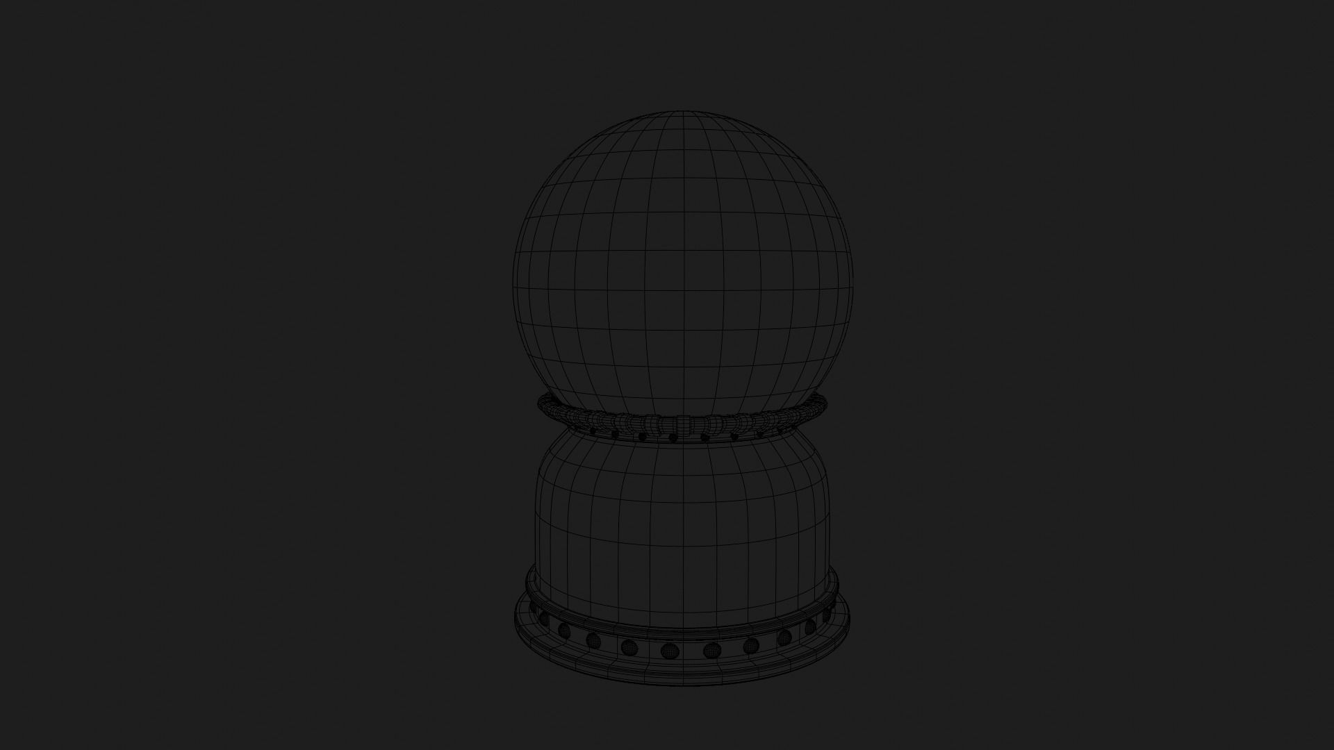SnowGlobe Animation 3D model_11