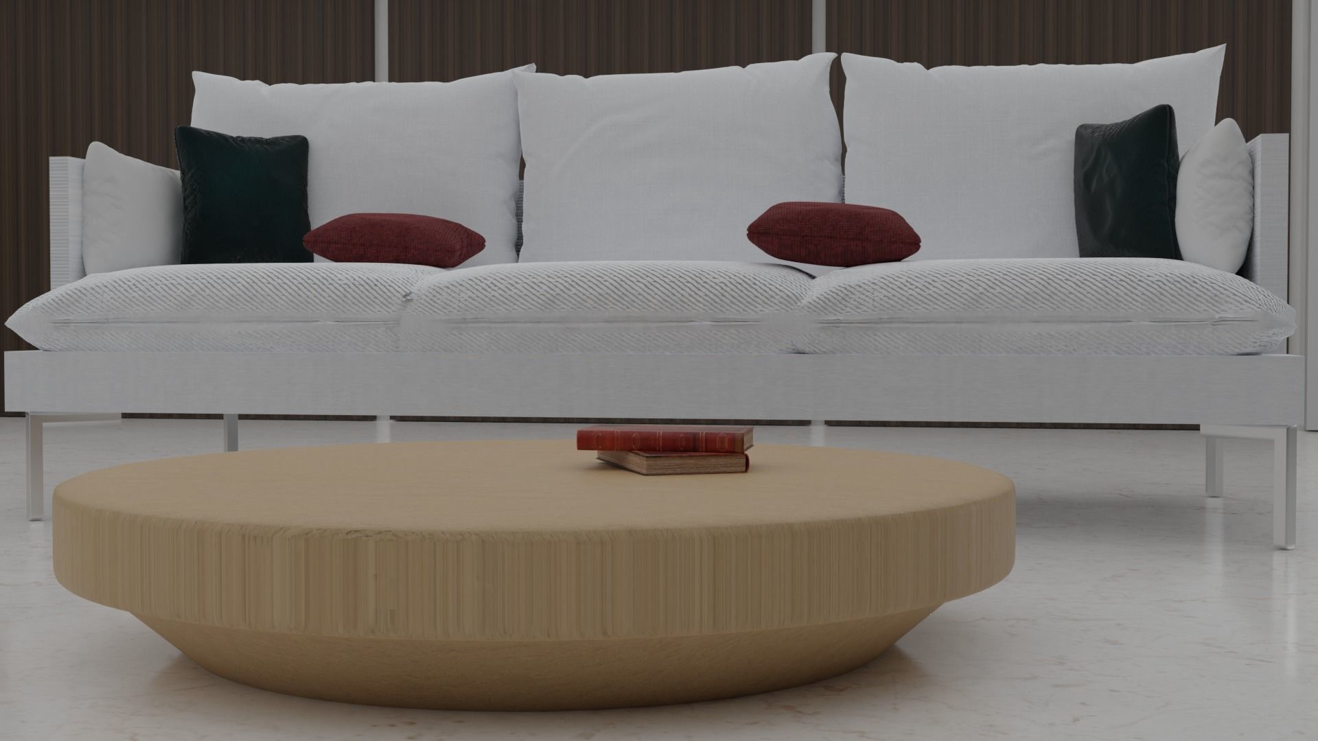 modern sofa 3D model_1