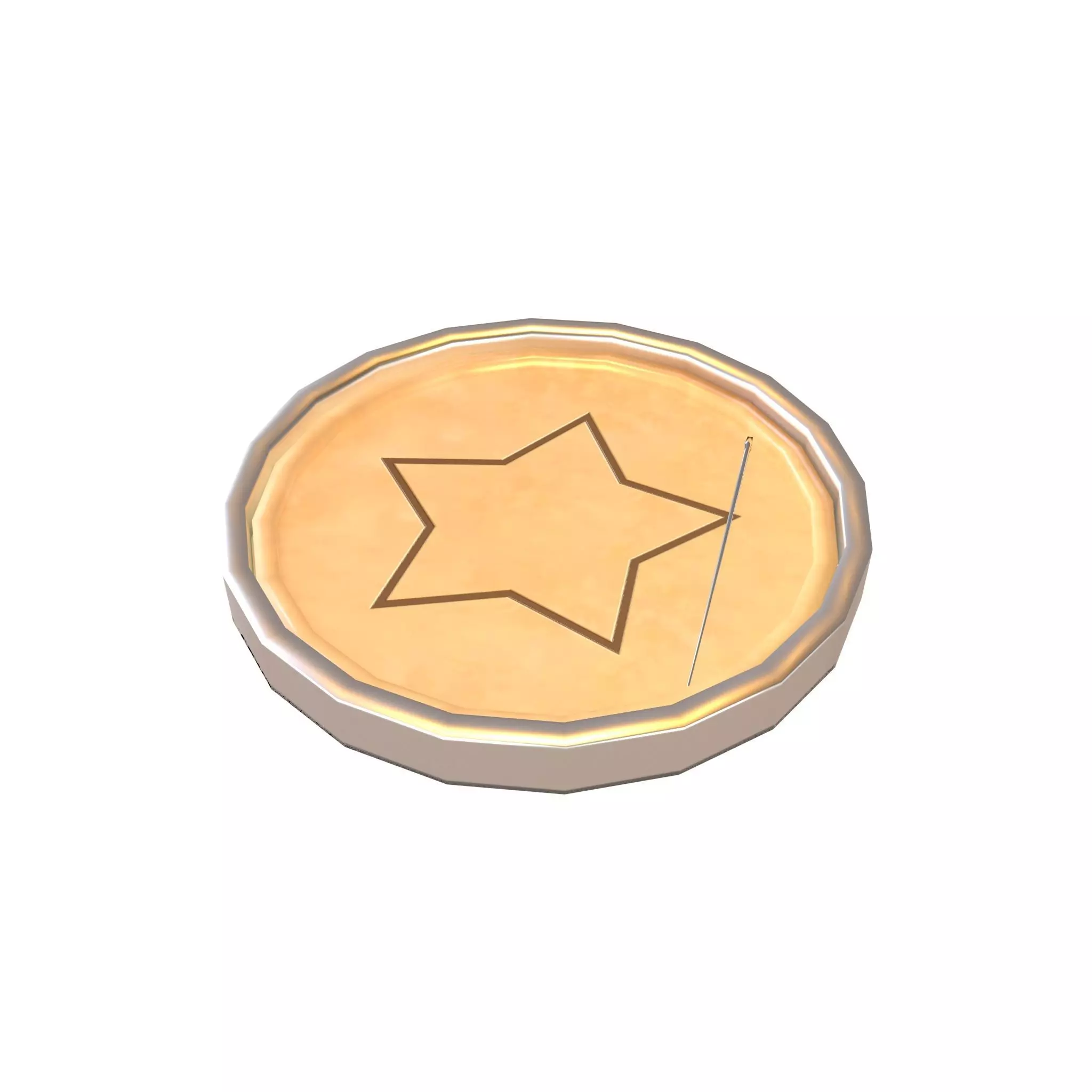 Honeycomb Toffee v1 003 Low-poly 3D model_0