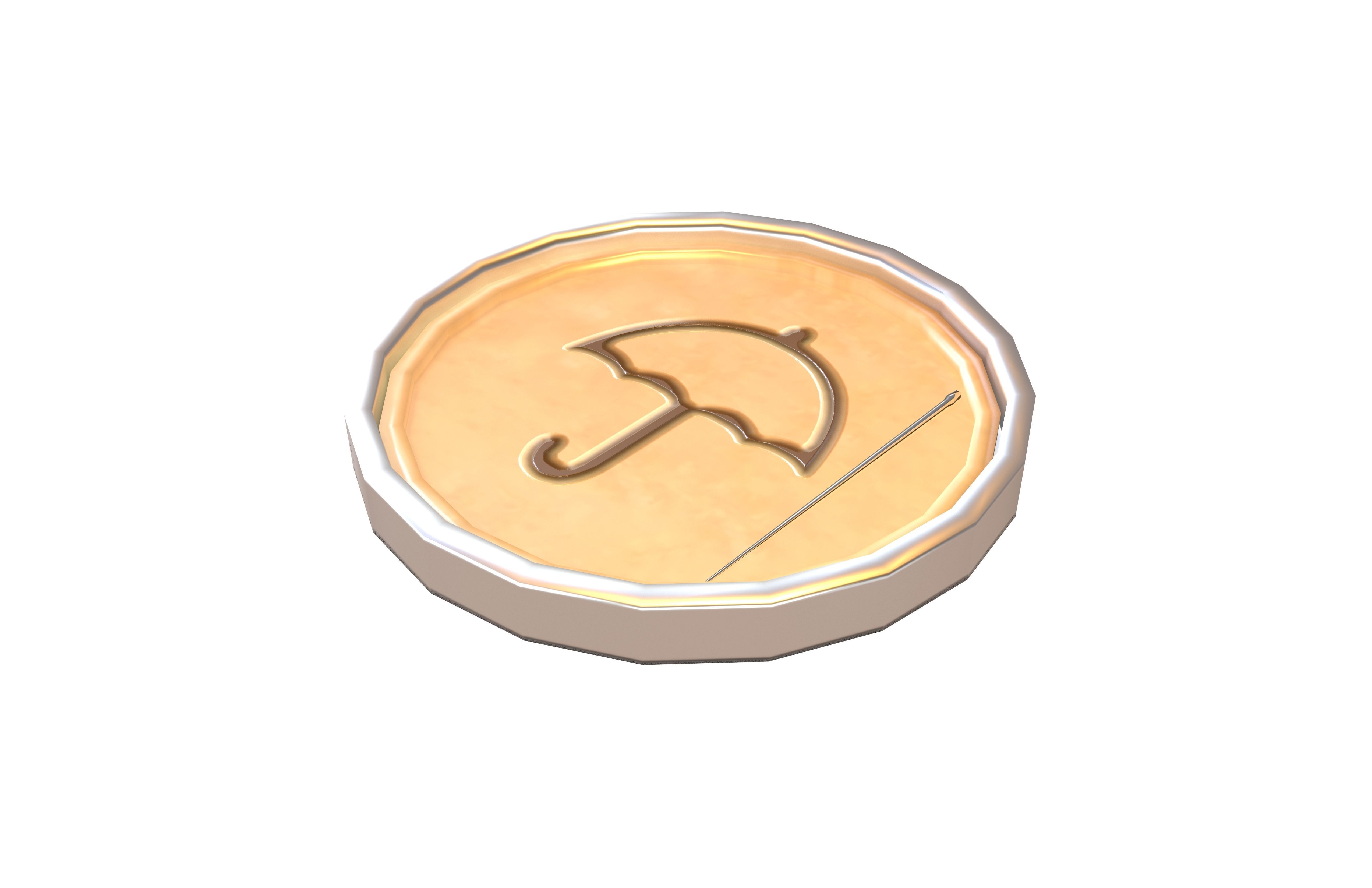 Honeycomb Toffee v1 004 Low-poly 3D model_4