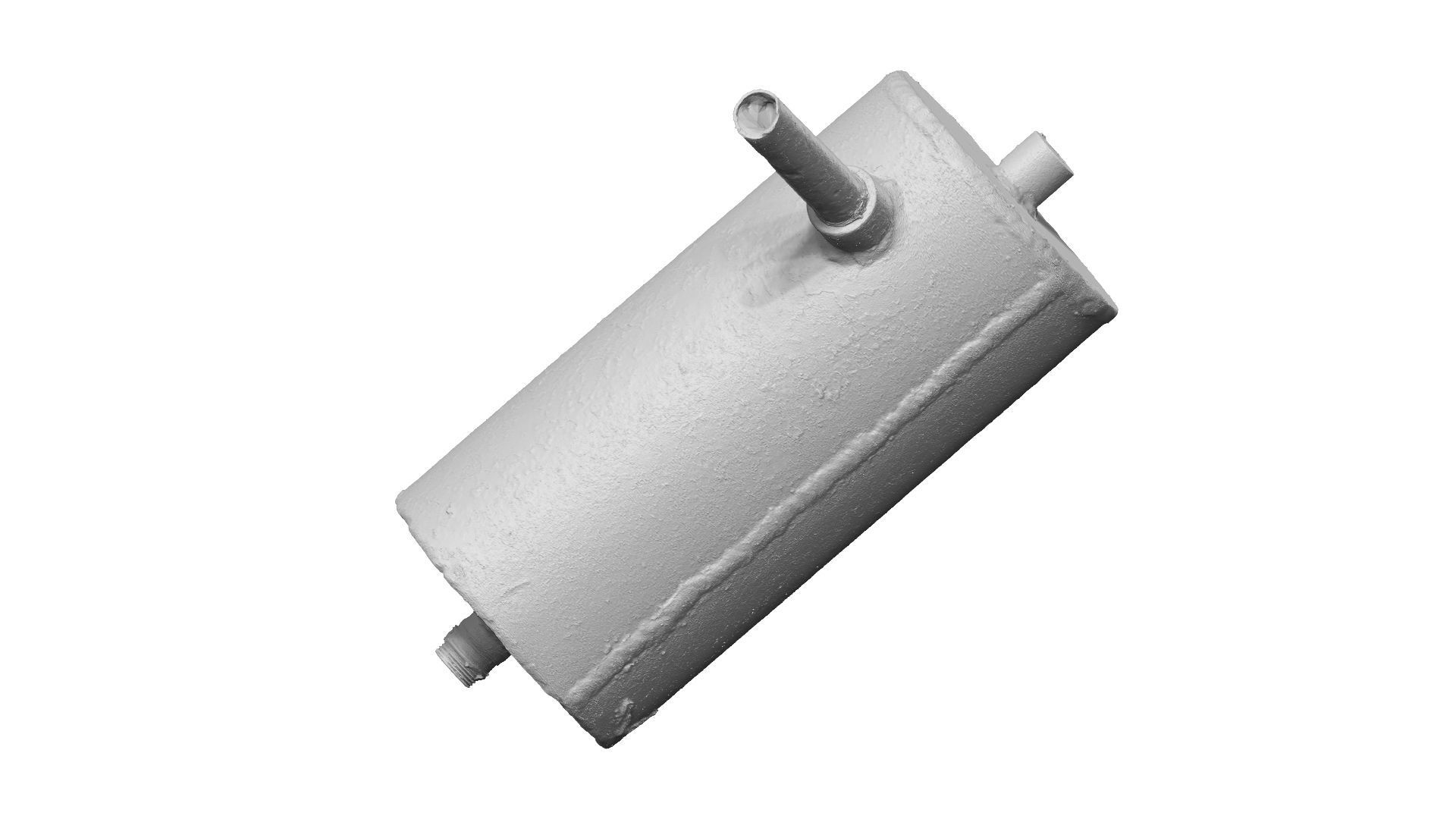 Rusty Metal Cylinder Raw Scanned 3D model_9