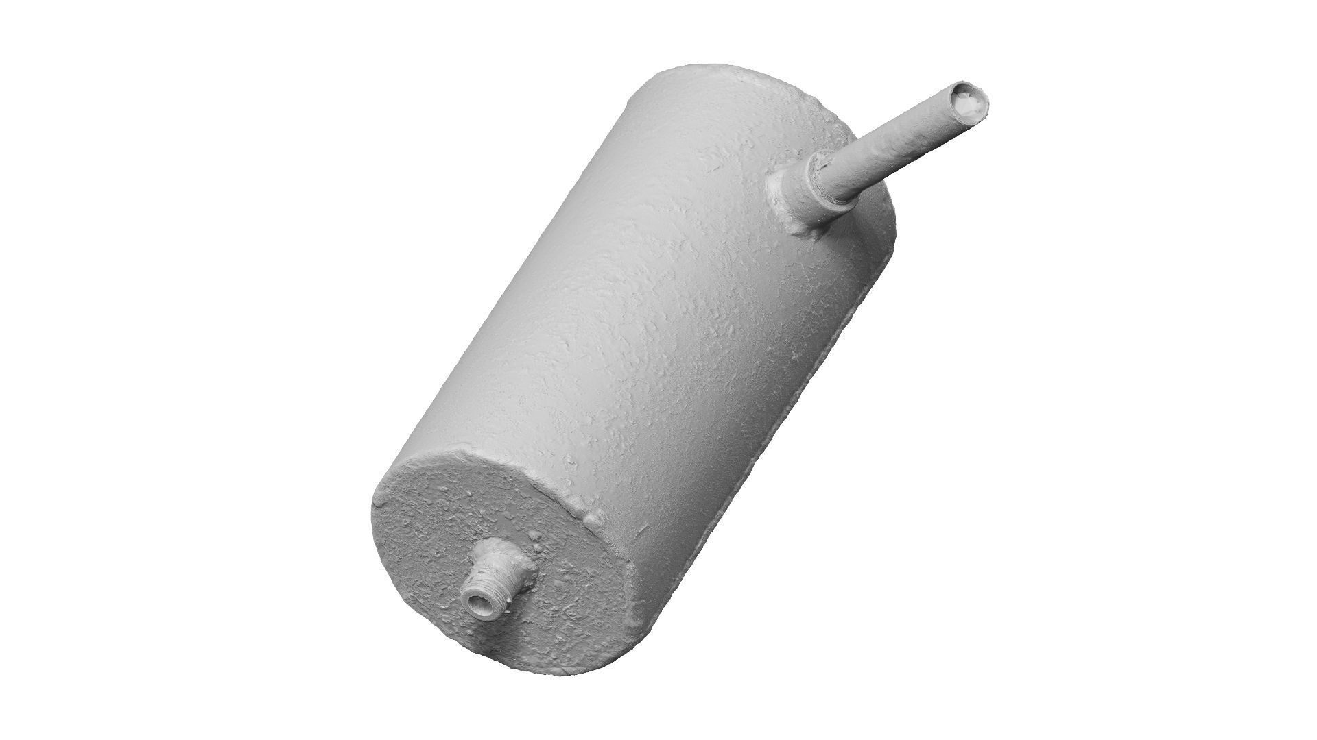 Rusty Metal Cylinder Raw Scanned 3D model_10