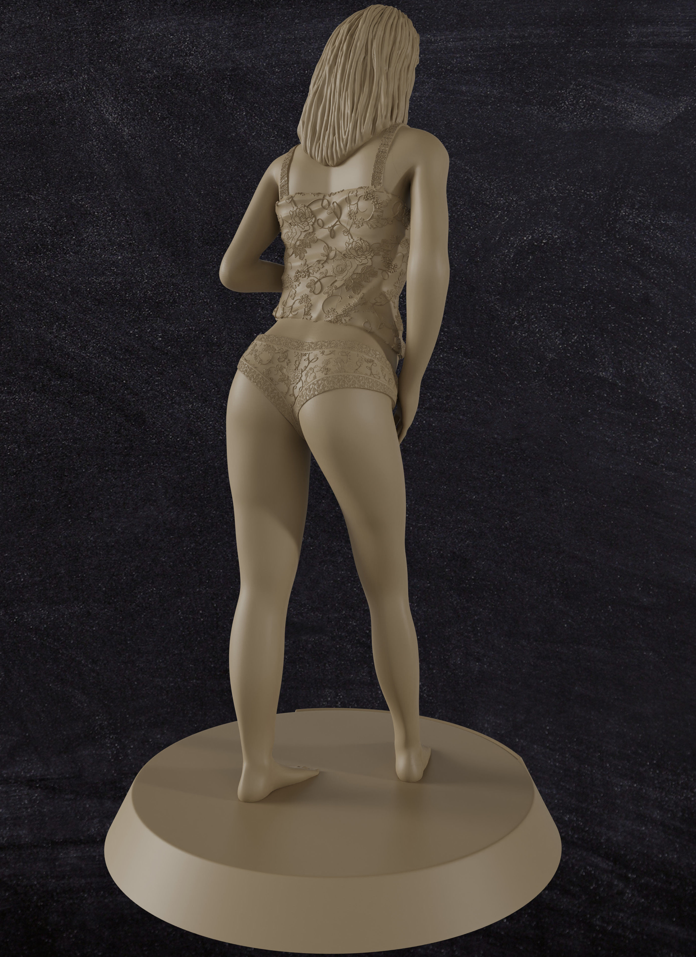 Pornstar Cassidy Banks - Figurine 3d print 3D print model_3