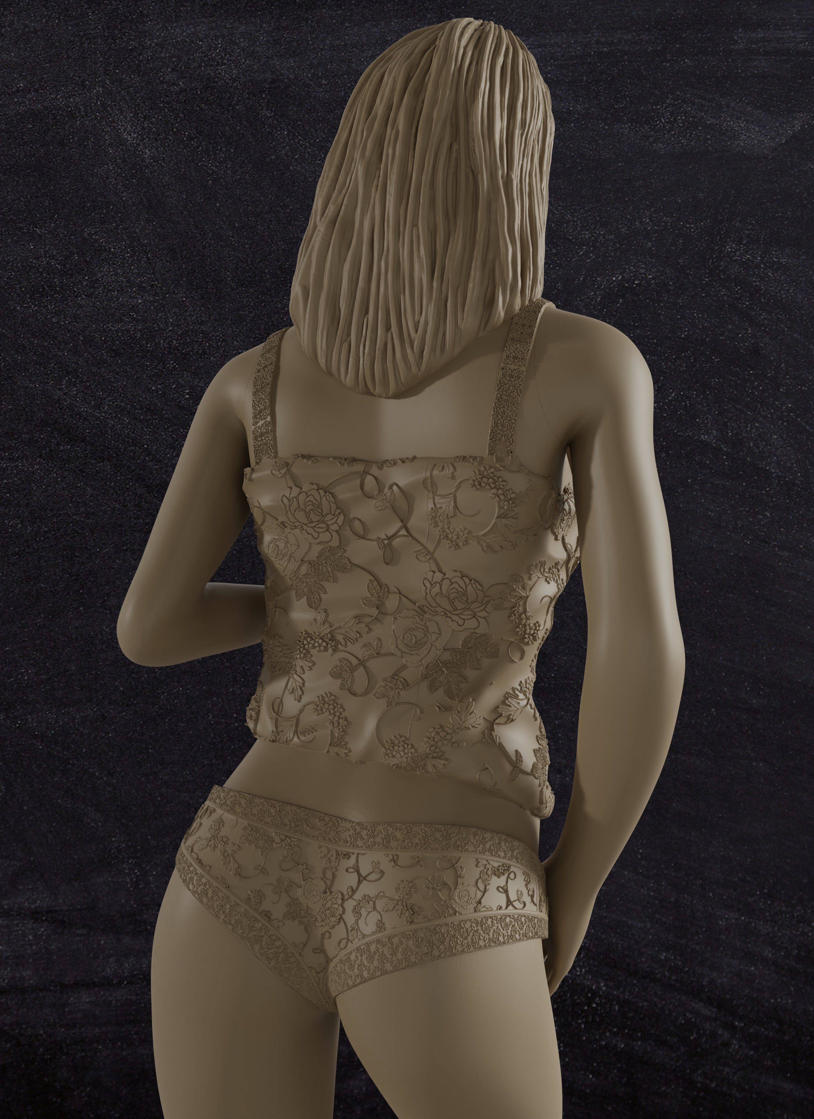 Pornstar Cassidy Banks - Figurine 3d print 3D print model_4