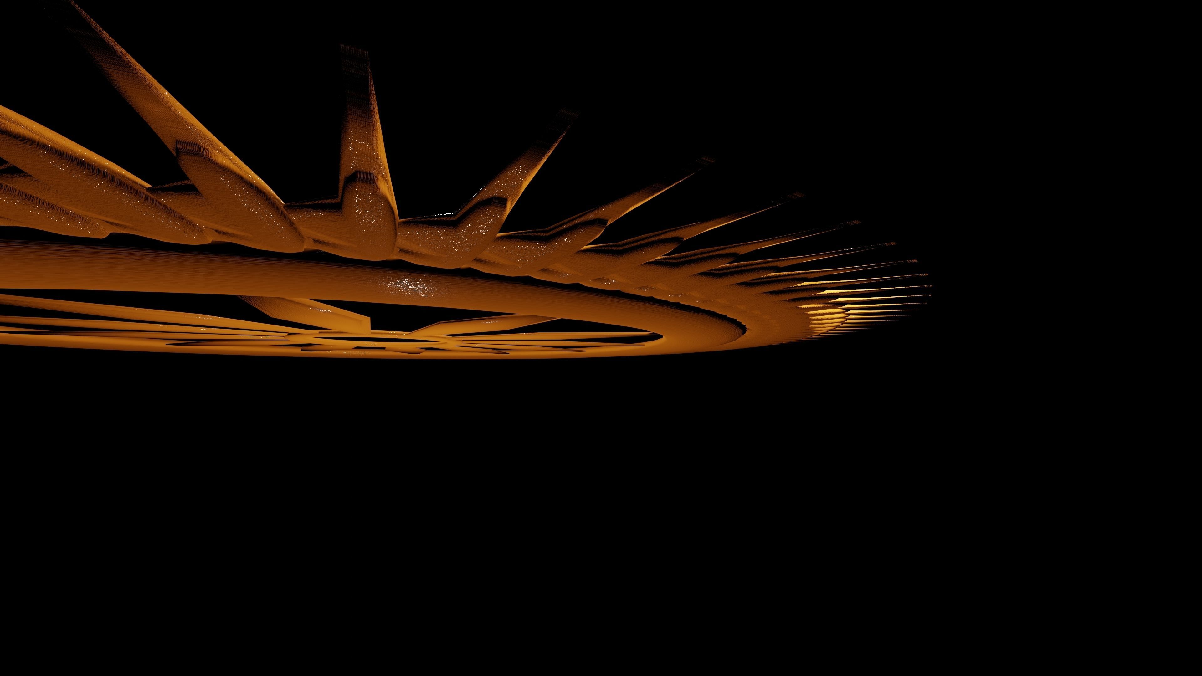 Sudarshan chakra of LORD KRISHNA AND LORD VISHNU 3D model_9