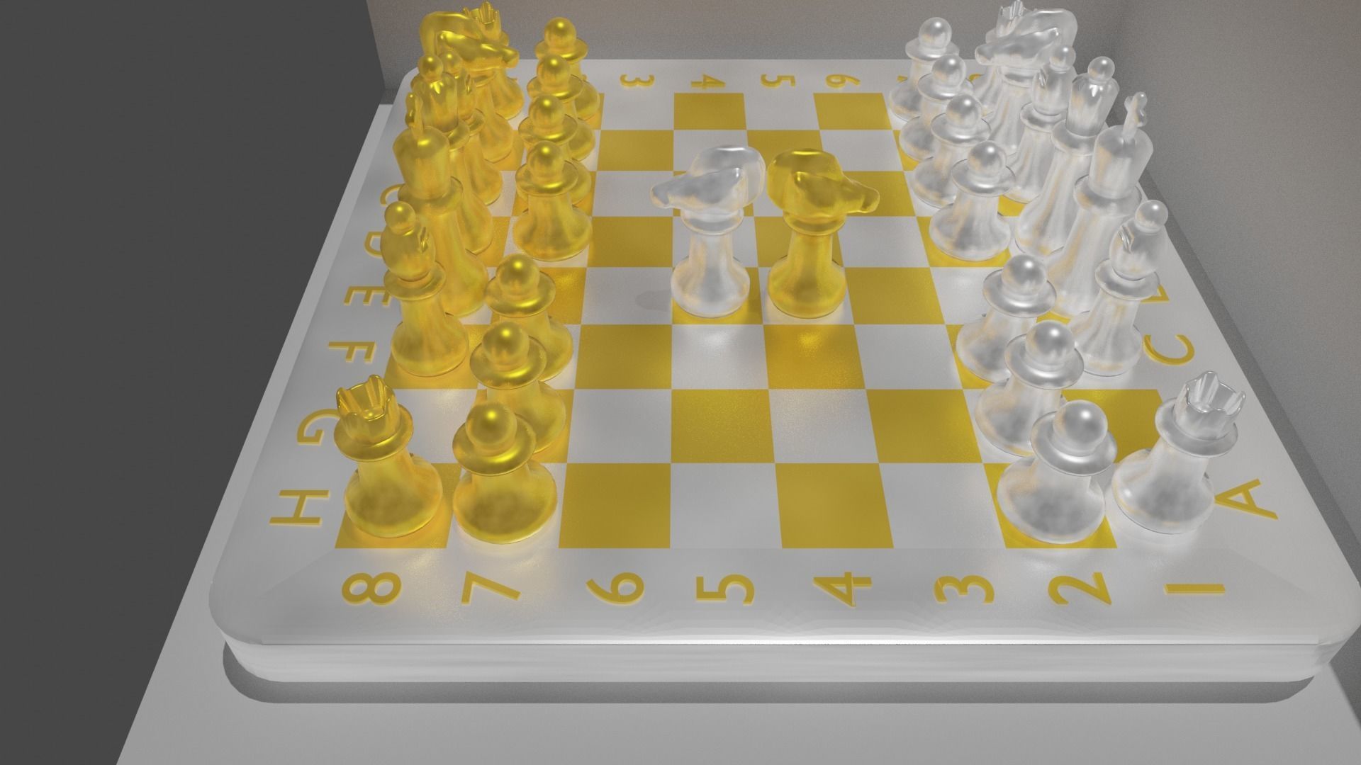 Precious chess 3D model_1