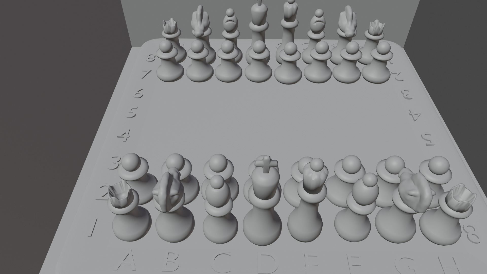 Precious chess 3D model_4