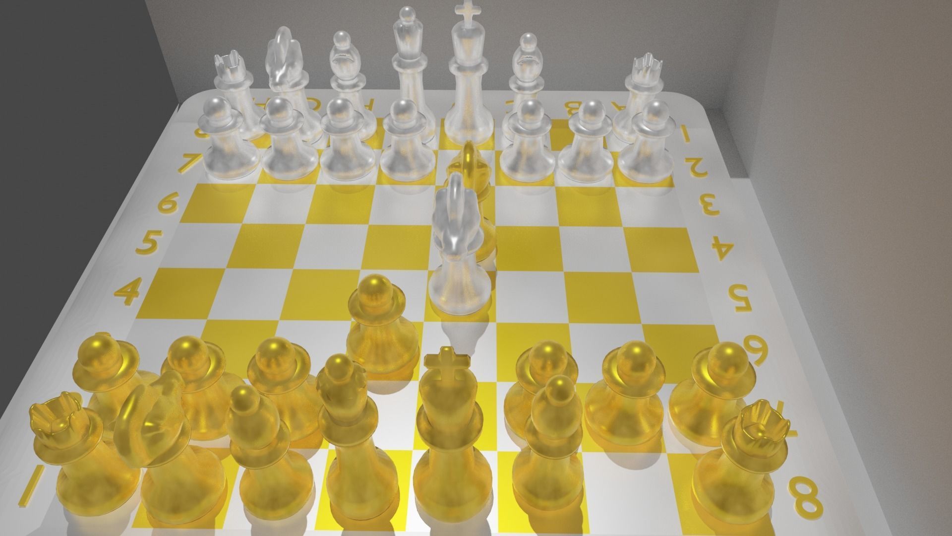 Precious chess 3D model_6