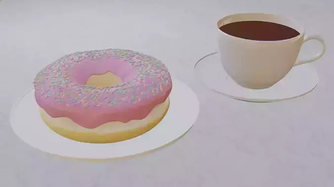Donut and Coffe