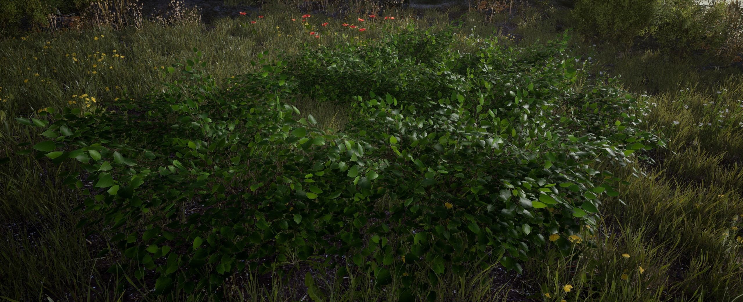 Bush 04 European foliage 3 of 20 Low-poly 3D model Low-poly 3D model_3