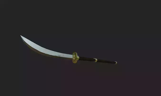 Naginata samurai sword