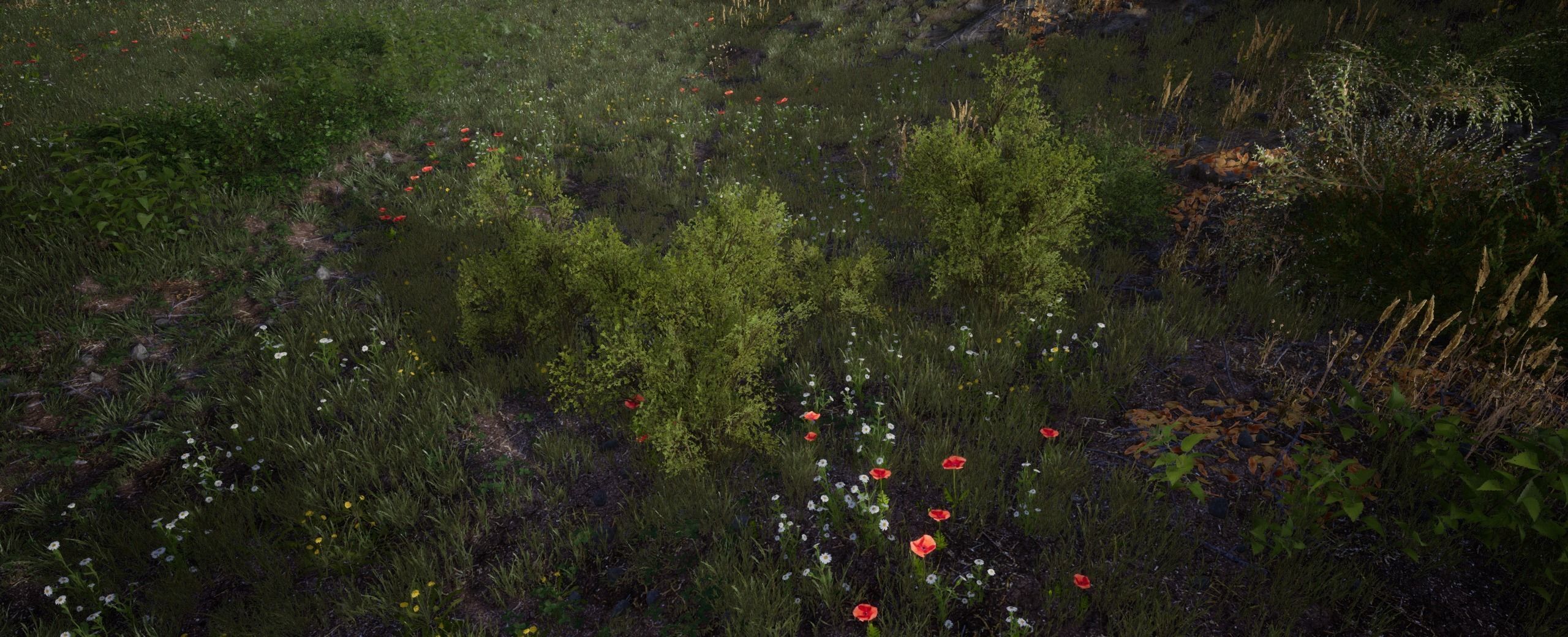 Bush 02 European foliage 5 of 20 Low-poly 3D model Low-poly 3D model_4