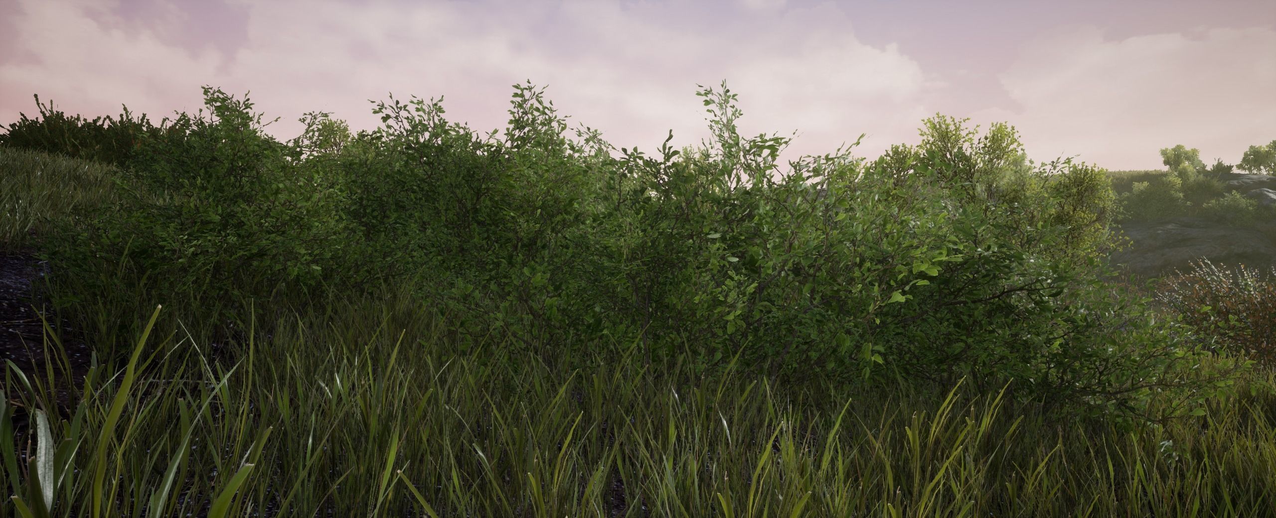 Bush 01 European foliage 6 of 20 Low-poly 3D model Low-poly 3D model_2