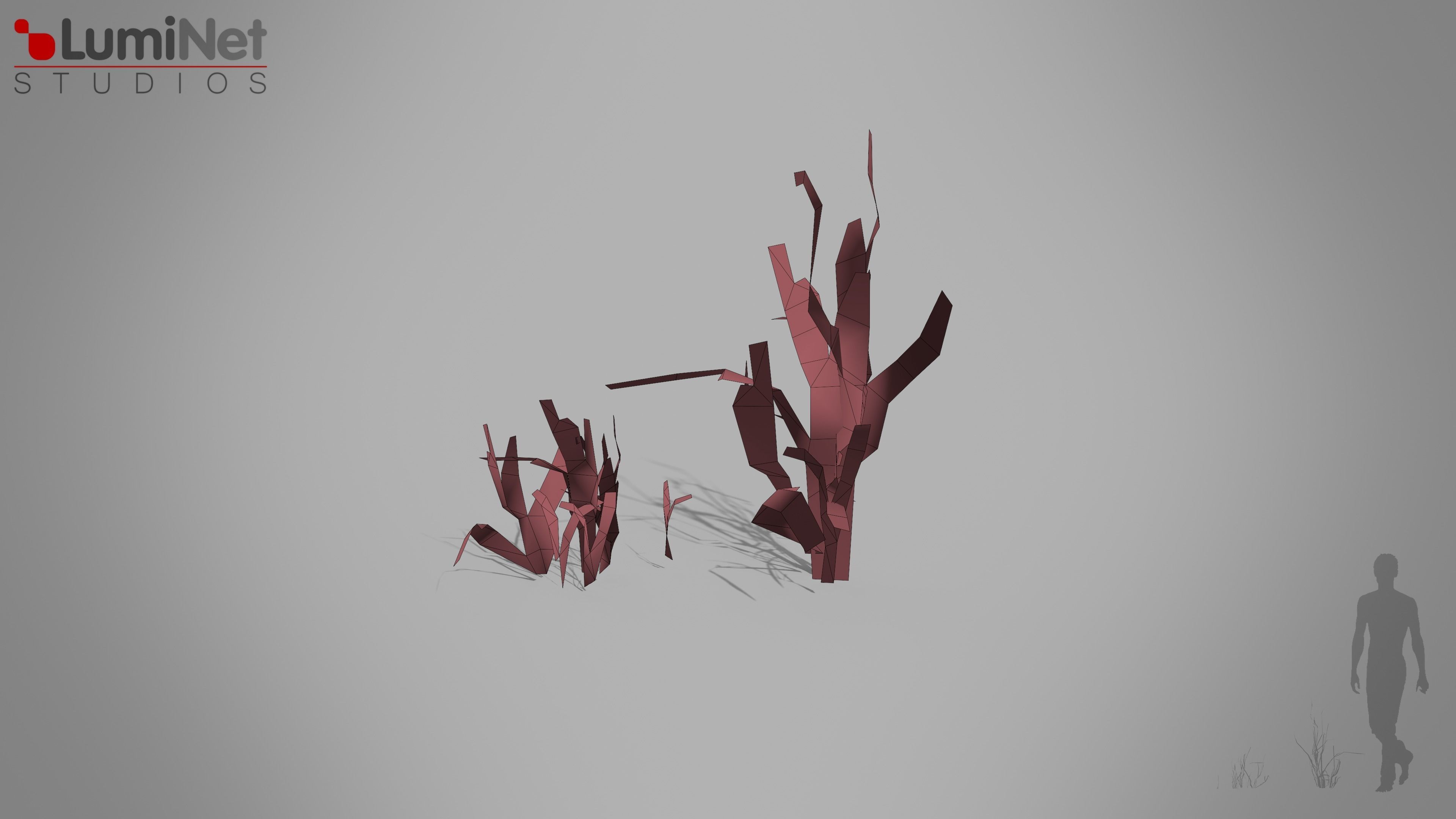 DryGrass European foliage 11 of 20 Low-poly 3D model Low-poly 3D model_1
