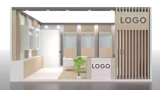 Exhibition Stand 6 meter x 6 meter