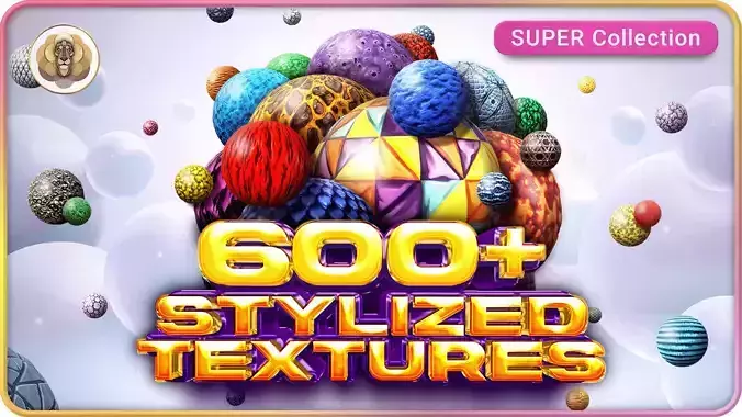 600 Super Stylized Texture Collection Texture