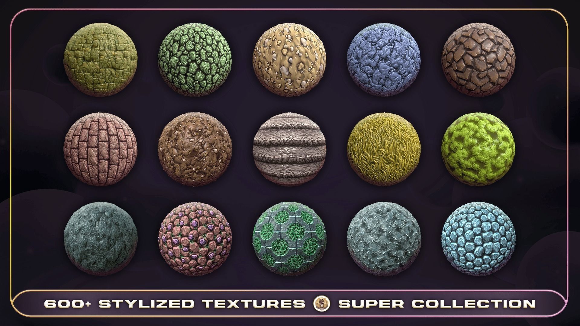 600 Super Stylized Texture Collection Texture_11