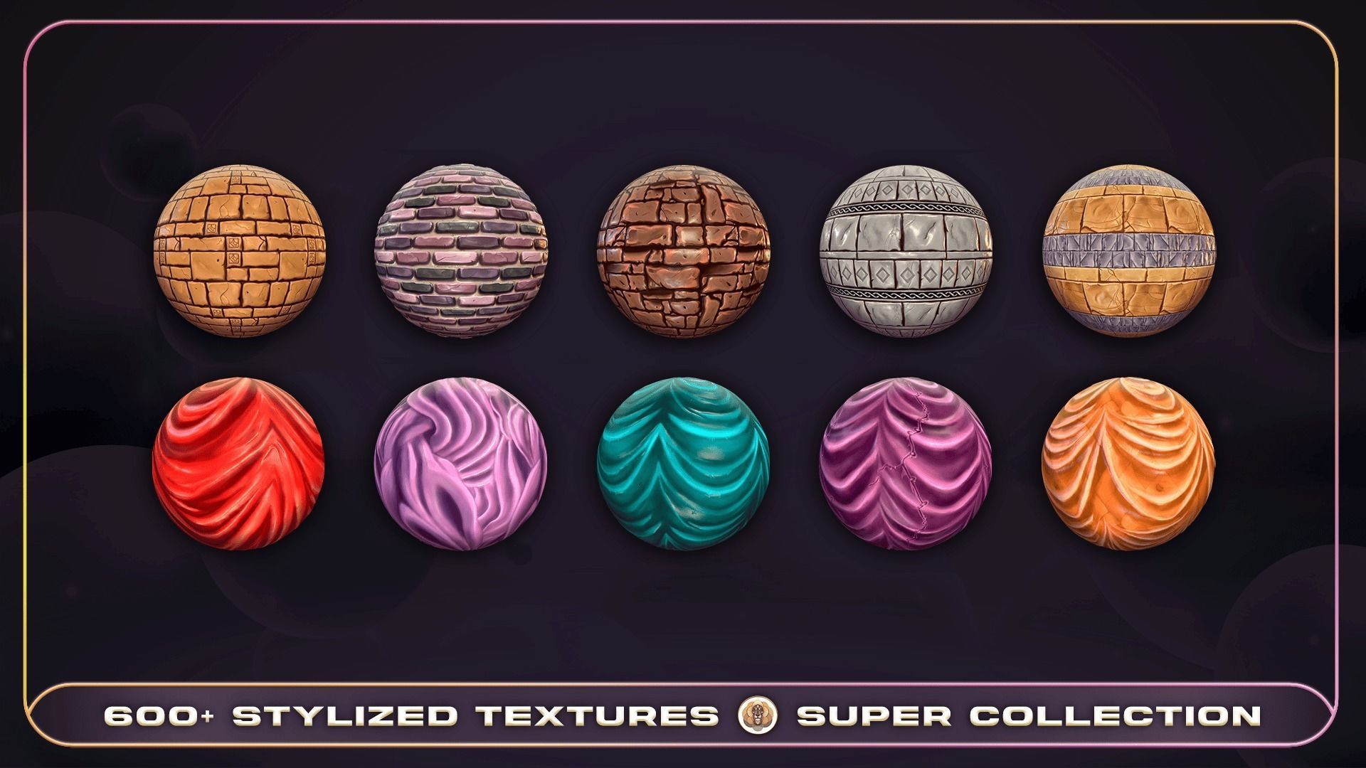600 Super Stylized Texture Collection Texture_36