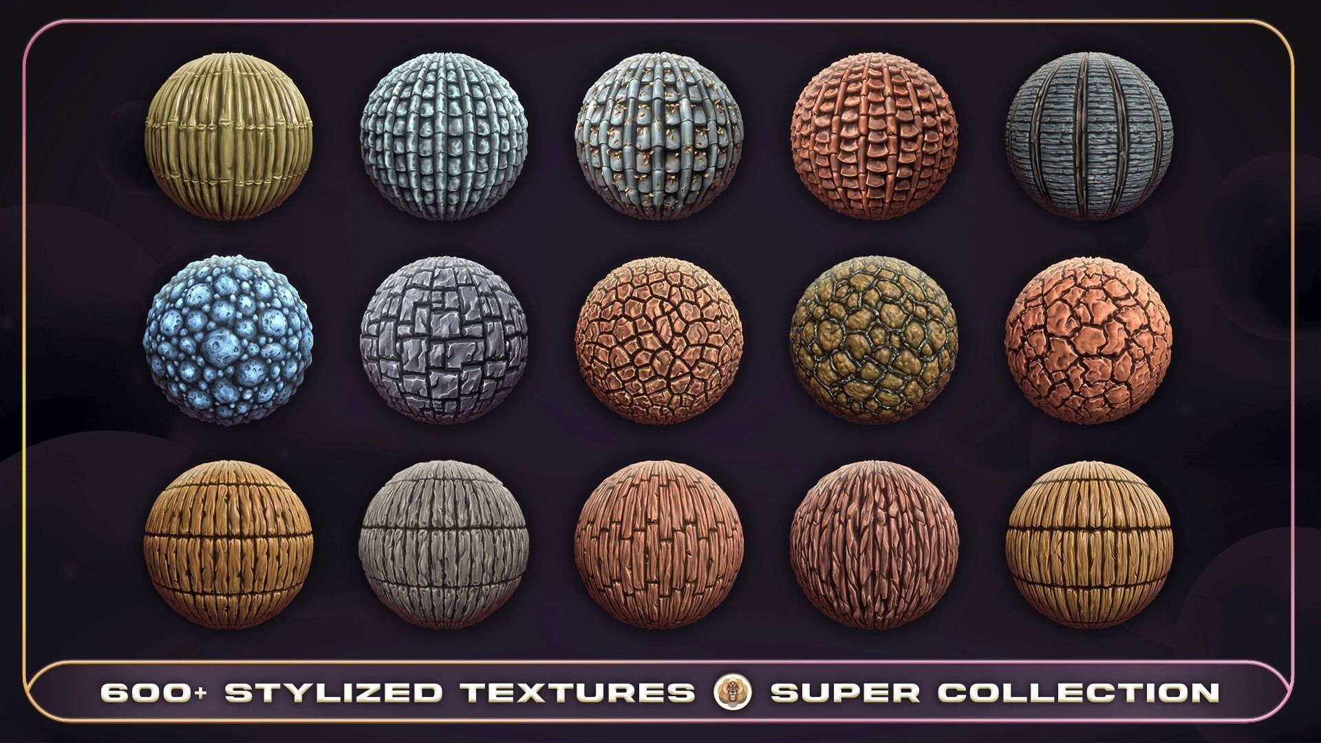 600 Super Stylized Texture Collection Texture_4