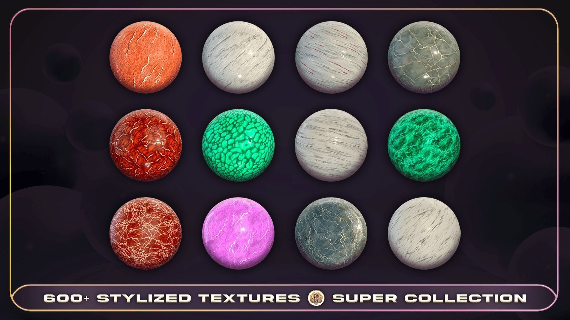 600 Super Stylized Texture Collection Texture_34