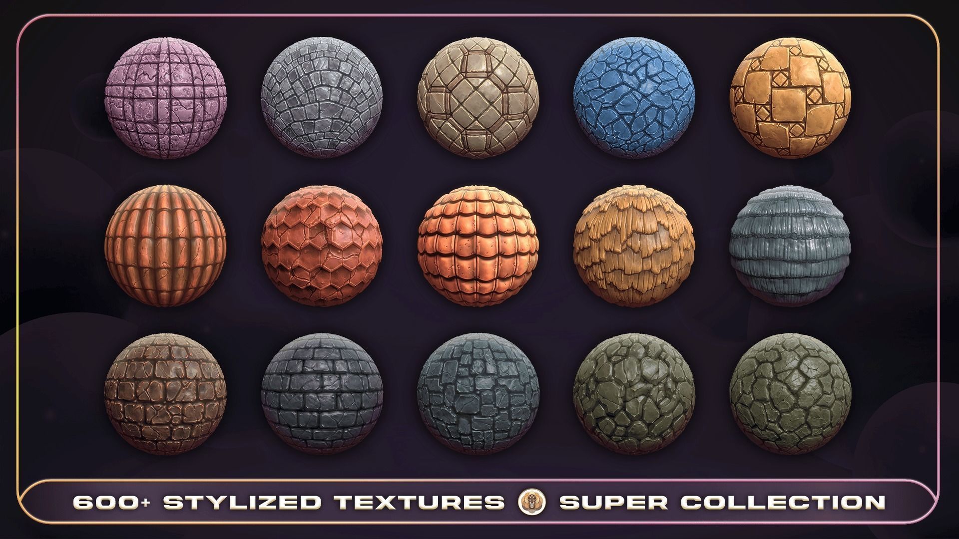 600 Super Stylized Texture Collection Texture_13
