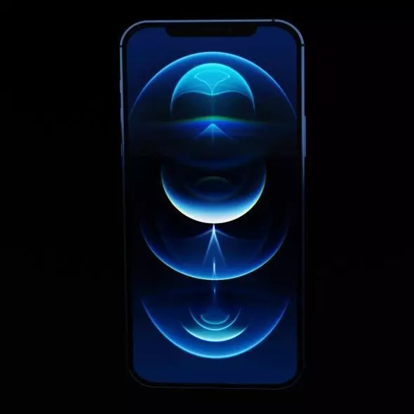 iphone 12 pro max  3D model_0