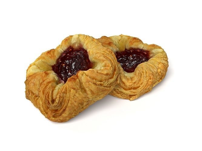 Danish Pastry 3D model 6