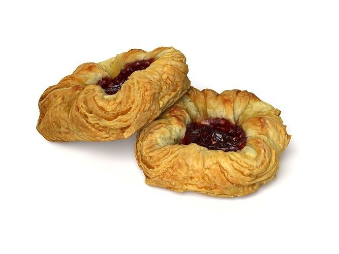 Danish Pastry 3D model 5