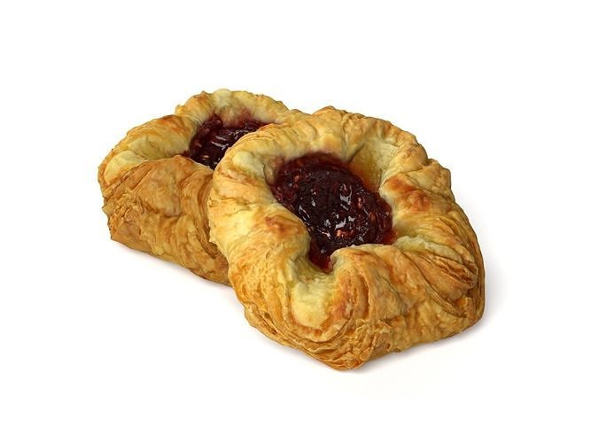 Danish Pastry 3D model 7