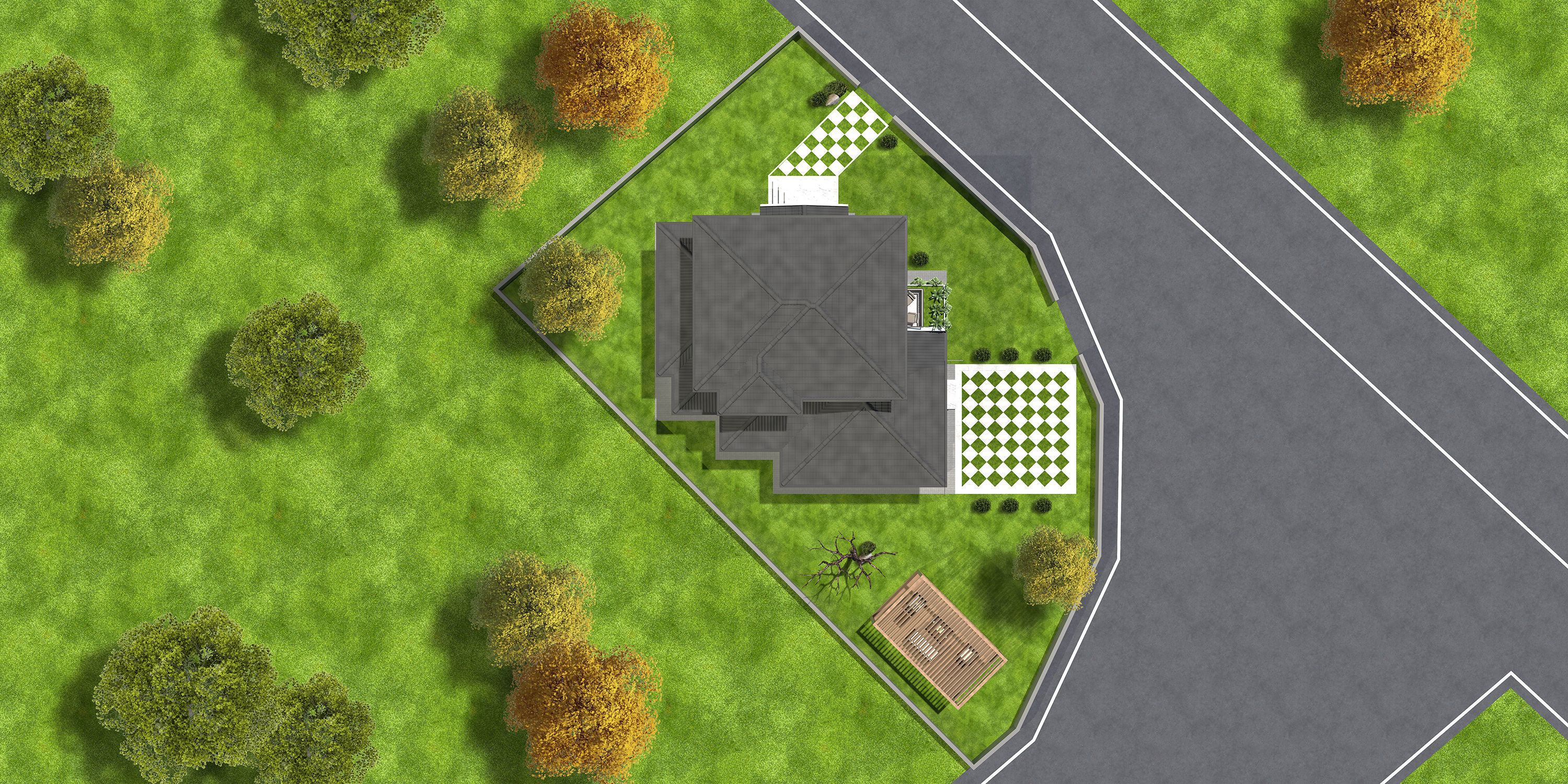 House Low-poly 3D model_13