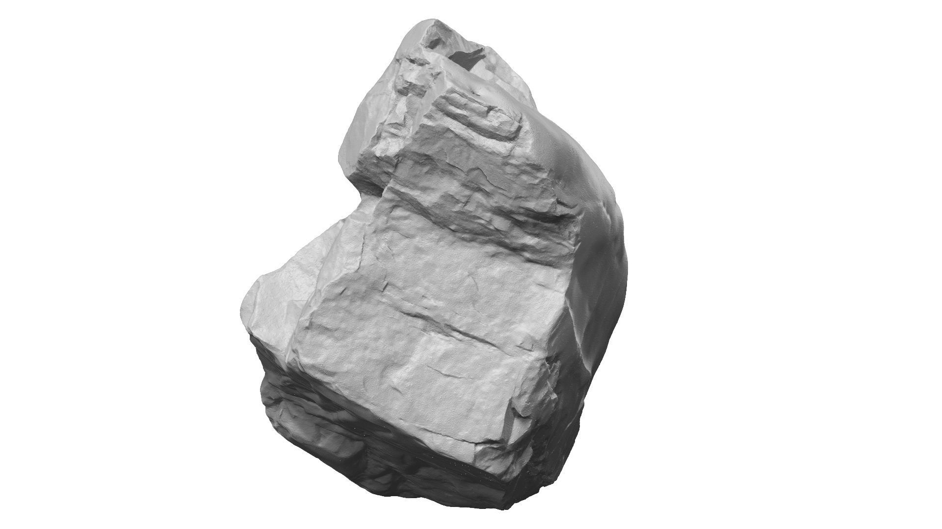 Rock Raw Scanned 3D model_13