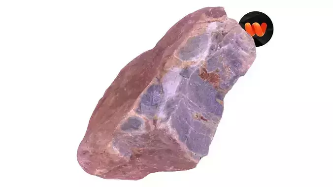 Rock Raw Scanned 3D model