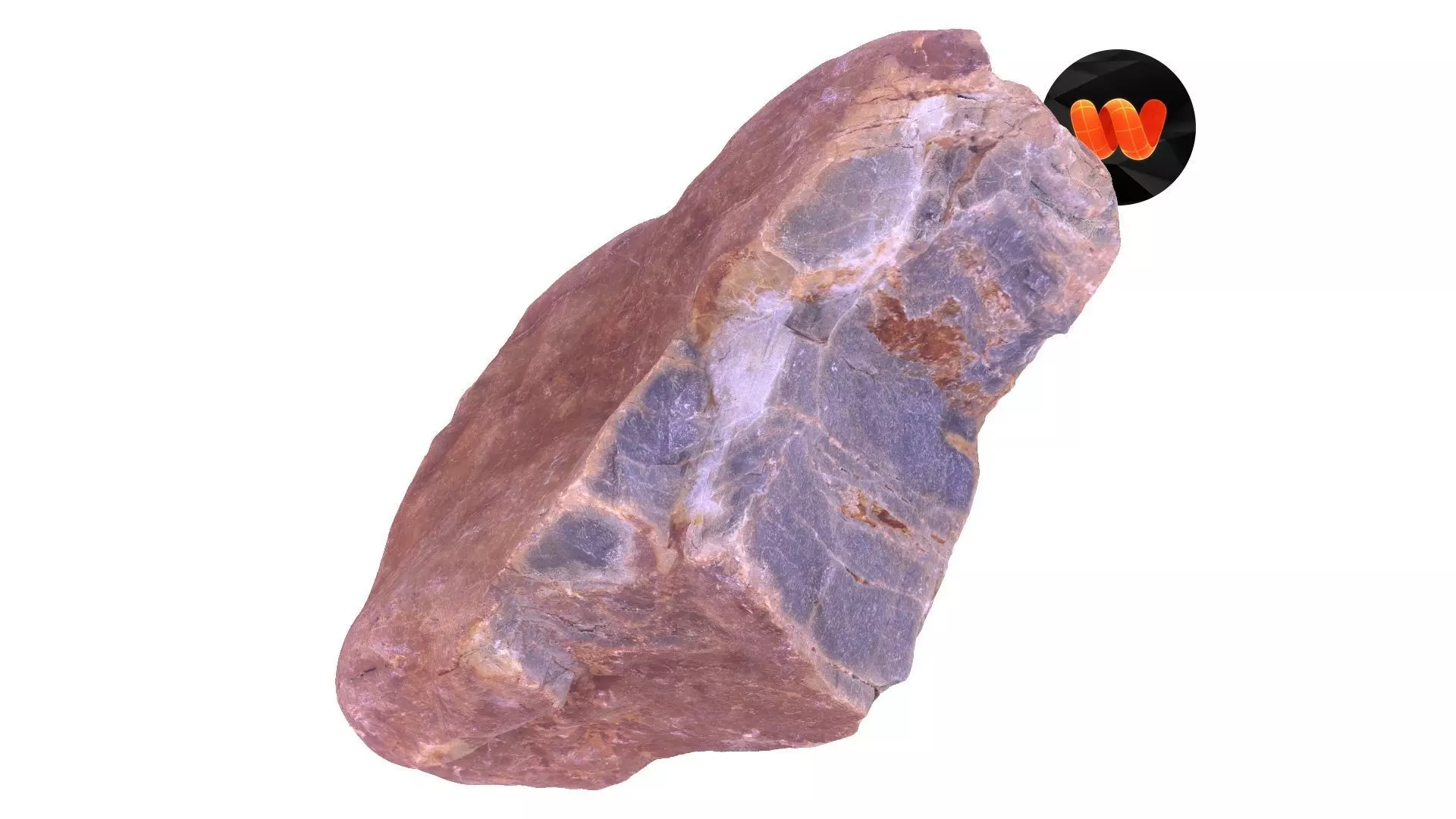 Rock Raw Scanned 3D model_0