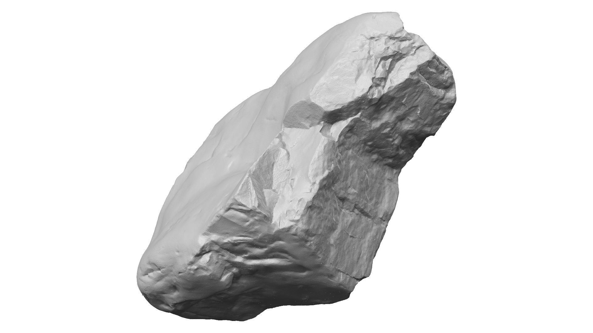 Rock Raw Scanned 3D model_1