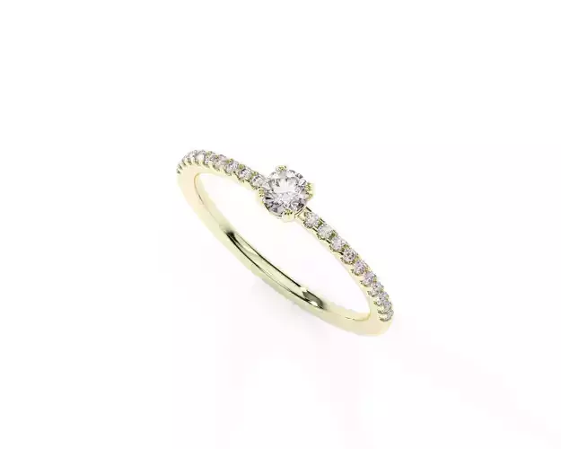 WEDDING RING MY047 3D print model