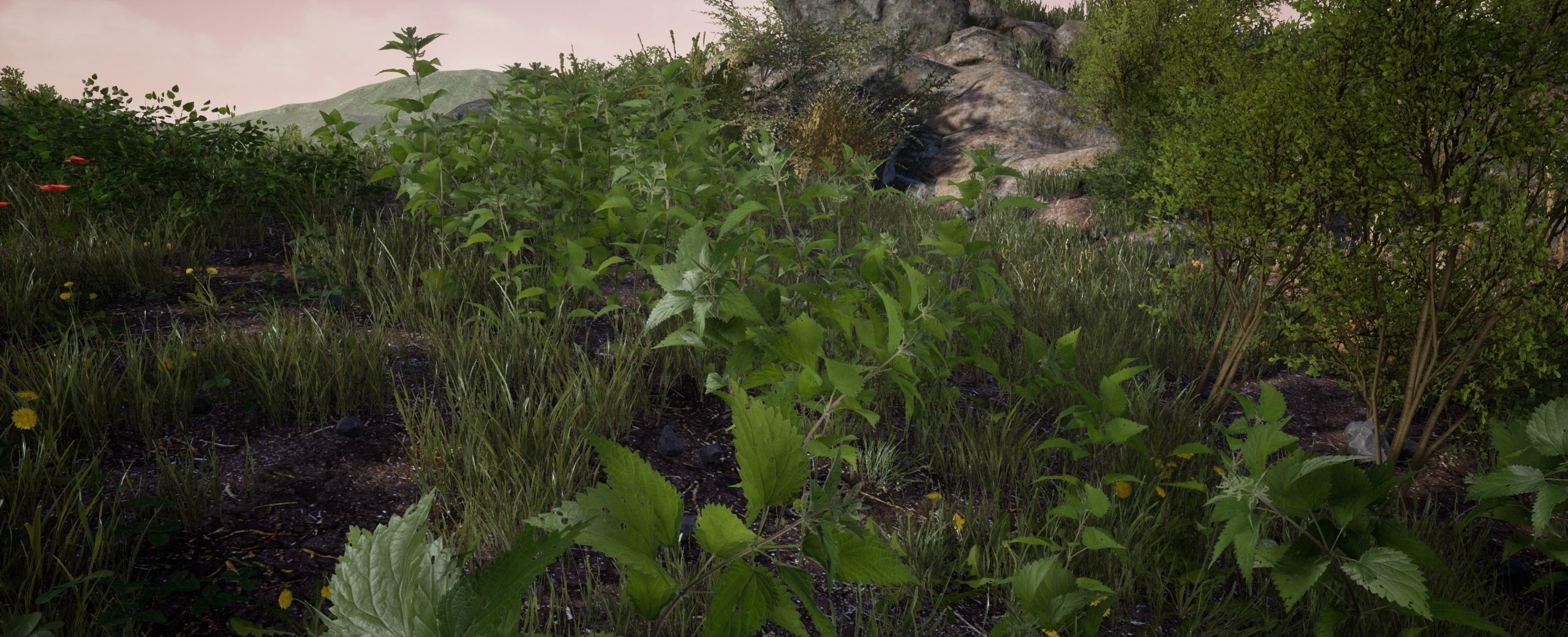 Nettle European foliage 17 of 20 Low-poly 3D model Low-poly 3D model_4