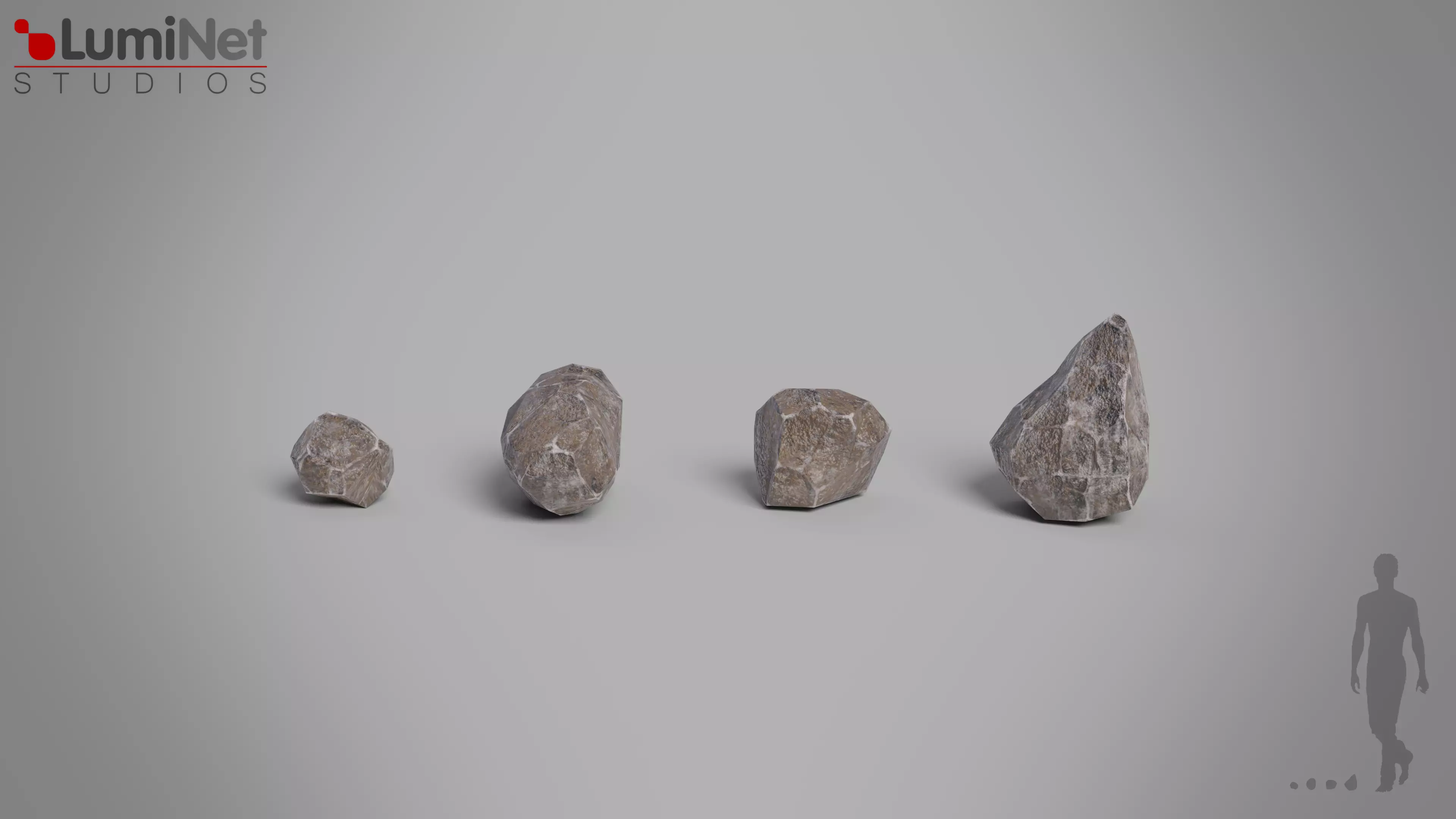 Small Rocks European foliage 19 of 20 Low-poly 3D model Low-poly 3D model_0