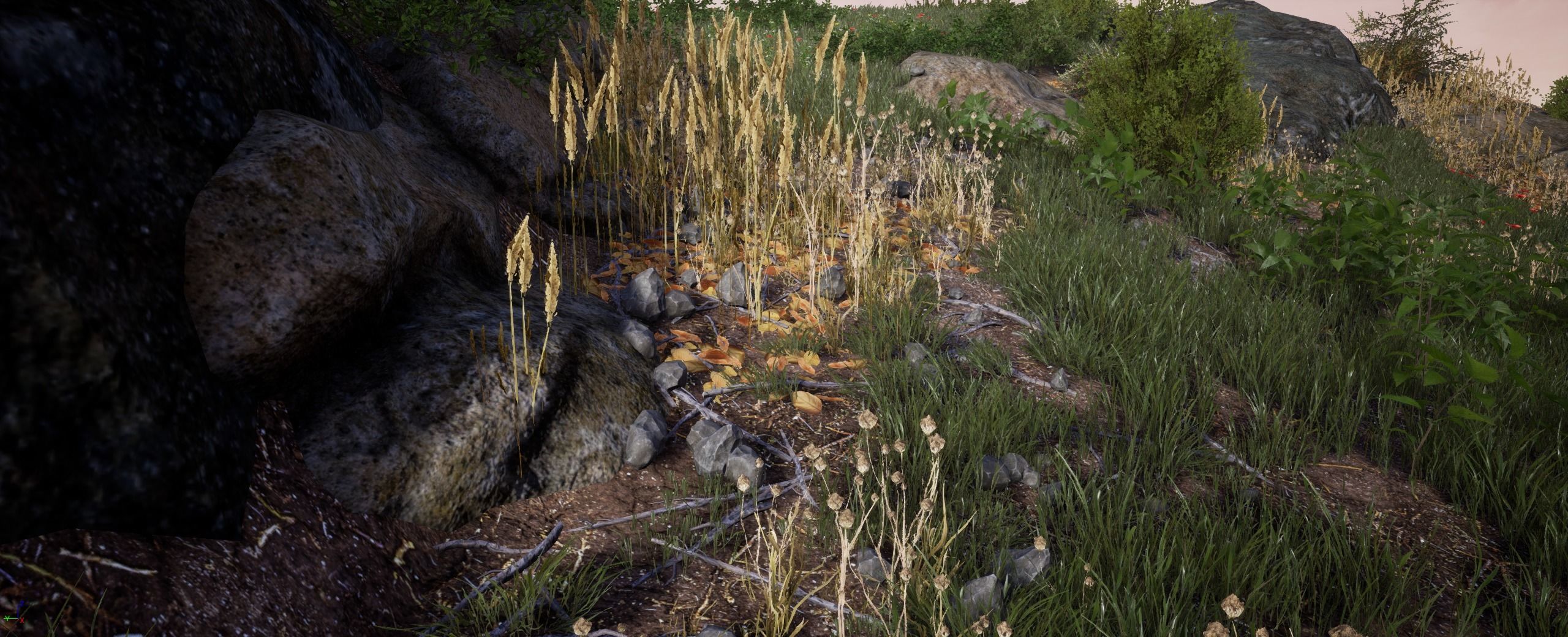 Small Rocks European foliage 19 of 20 Low-poly 3D model Low-poly 3D model_4