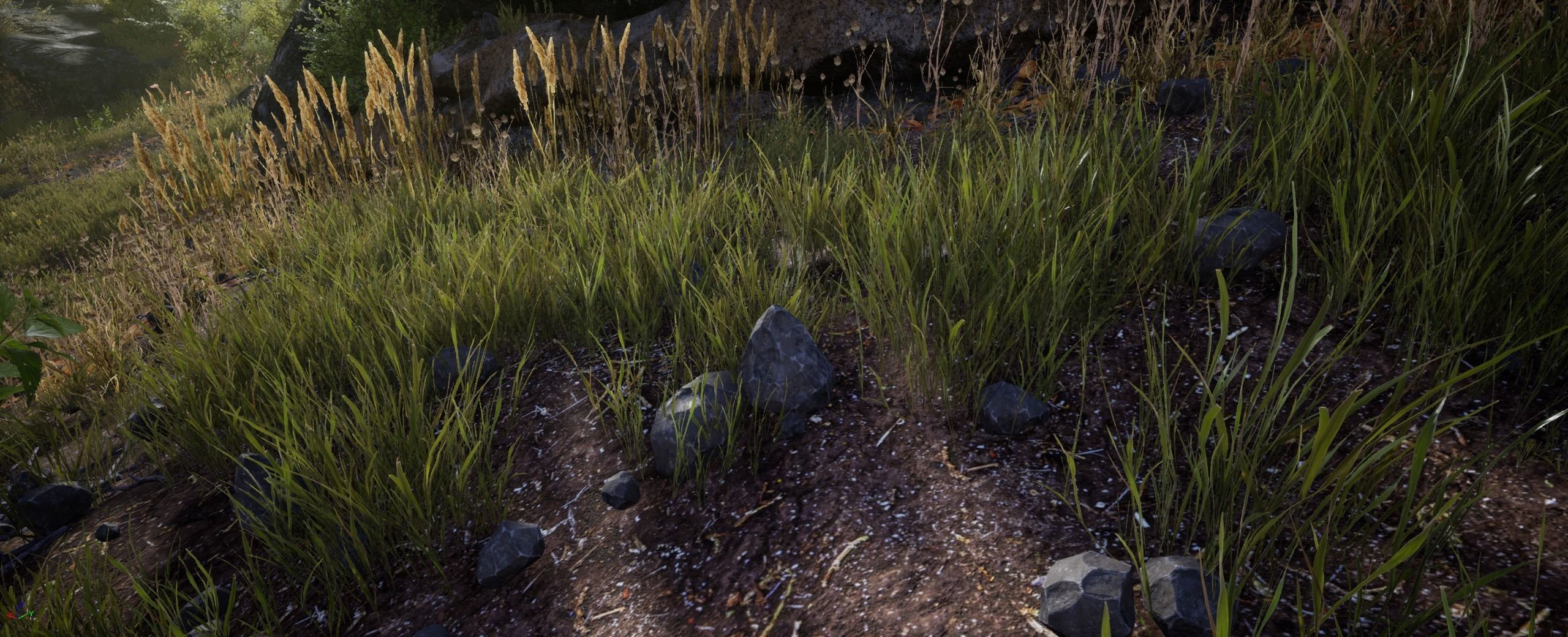 Small Rocks European foliage 19 of 20 Low-poly 3D model Low-poly 3D model_3