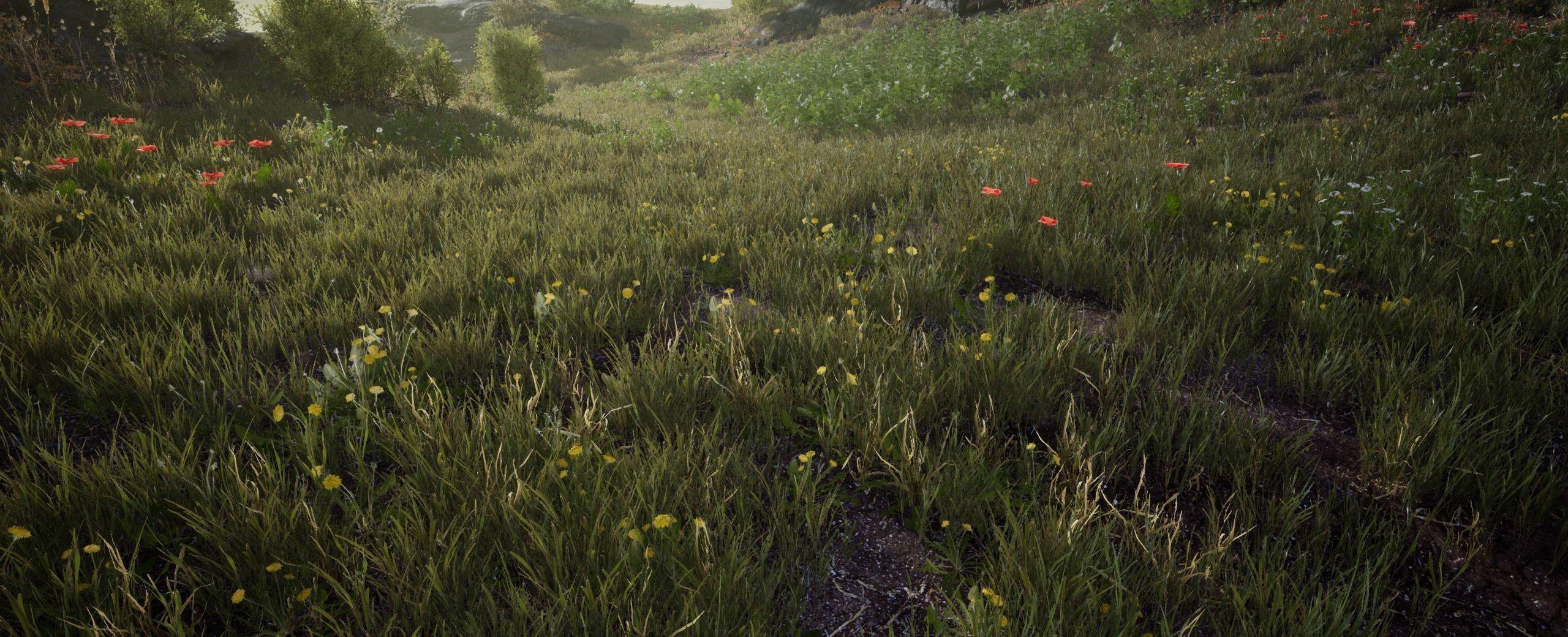 Thistle European foliage 20 of 20 Low-poly 3D model Low-poly 3D model_2