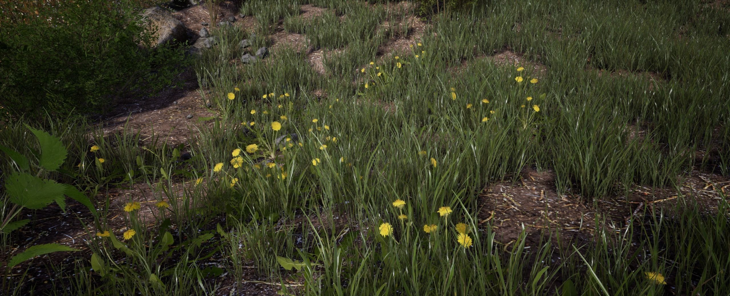 Thistle European foliage 20 of 20 Low-poly 3D model Low-poly 3D model_3