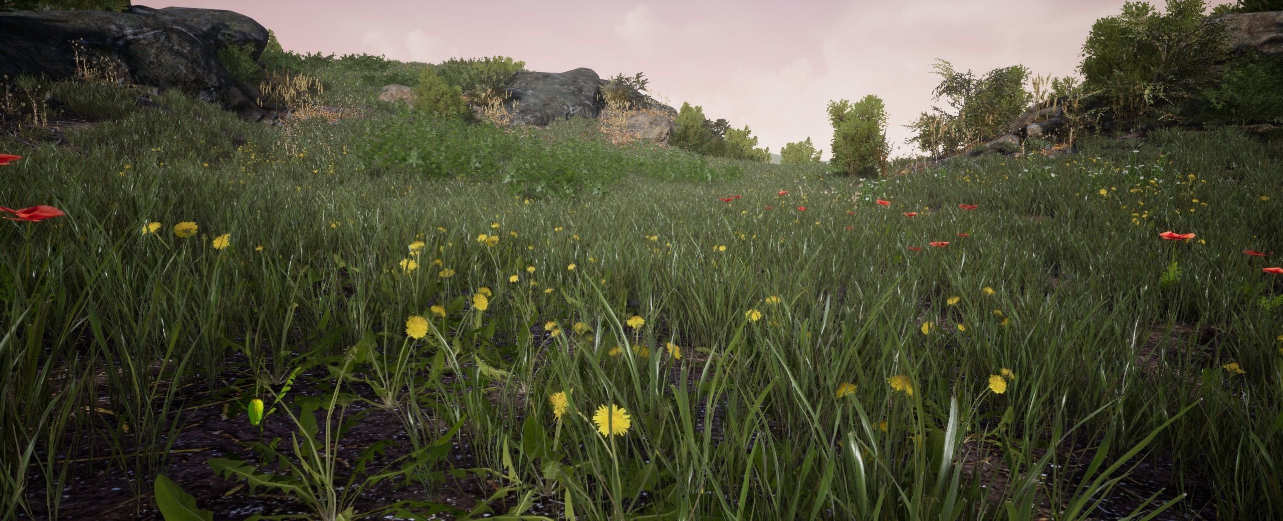 Thistle European foliage 20 of 20 Low-poly 3D model Low-poly 3D model_5