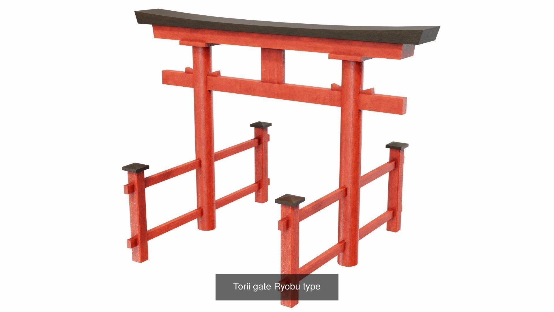 Torii gates 3D Model Collection_5