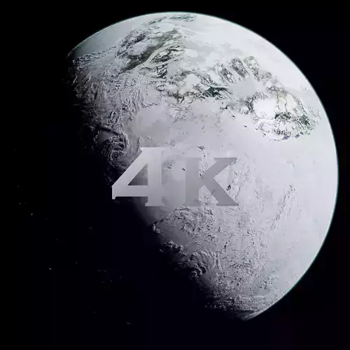 Ice Planet 05 - 4k Free 3D model